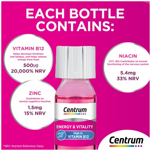 Centrum Energy & Vitality B12 Shot thumbnail 3