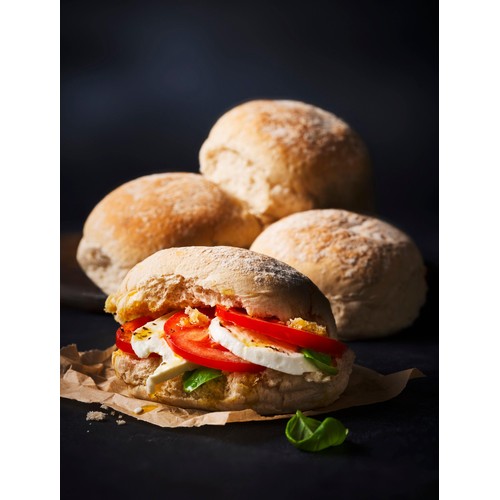 M&S Only 9 Ingredients 4 White Rolls thumbnail 2