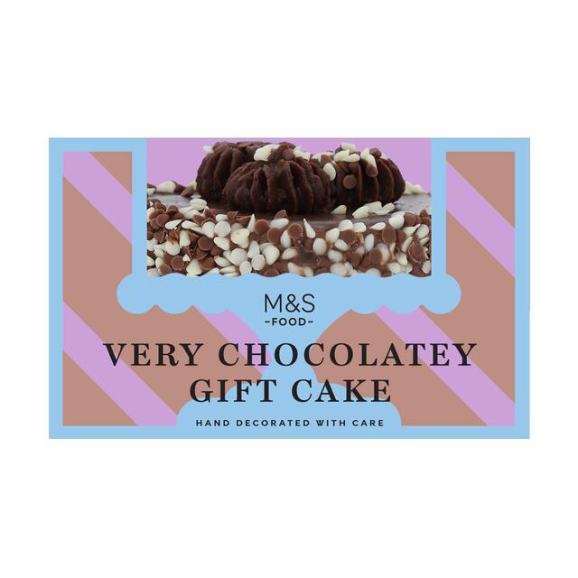 M&S Extremely Chocolatey Chocolate Gift Cake thumbnail 2