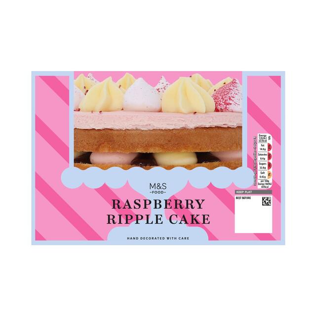 M&S Raspberry Ripple Cake thumbnail 2