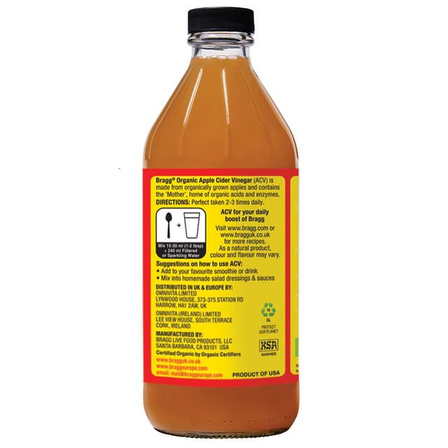 Bragg Organic Apple Cider Vinegar thumbnail 2
