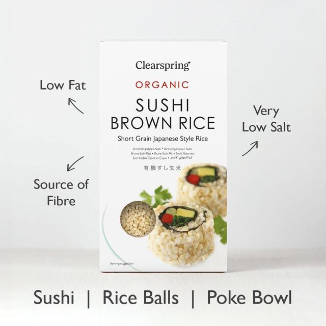 Clearspring Organic Sushi Brown Rice thumbnail 3