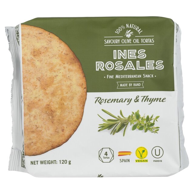 Ines Rosales - Rosemary & Thyme Savoury Biscuits