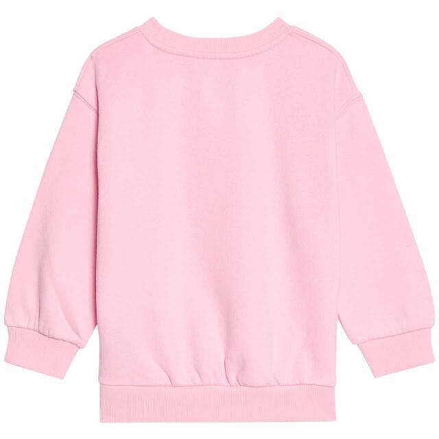 M&S Cotton Rich Plain Sweatshirt, 4-5 Years, Pink thumbnail 2