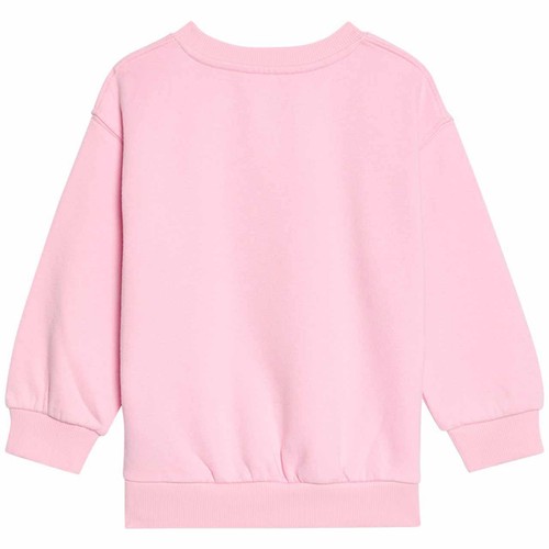 M&S Cotton Rich Plain Sweatshirt, 6-7 Years, Pink thumbnail 2