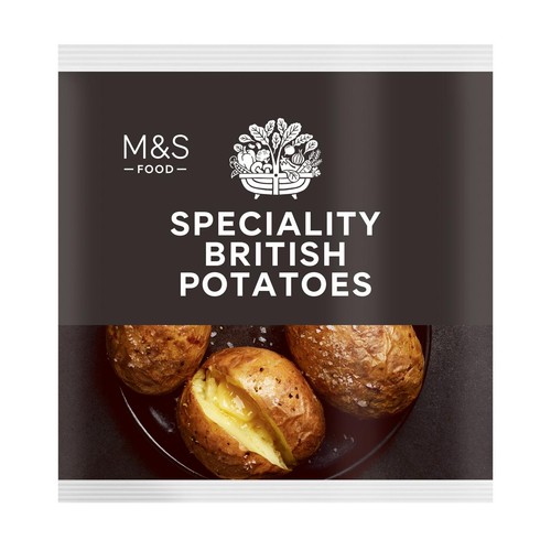 M&S 4 Speciality Baking Potatoes