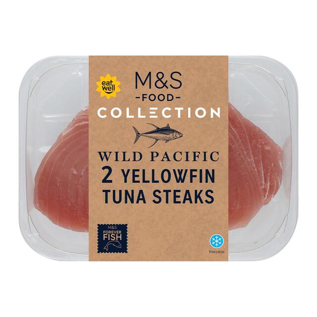 M&S Collection 2 Yellowfin Tuna Steaks