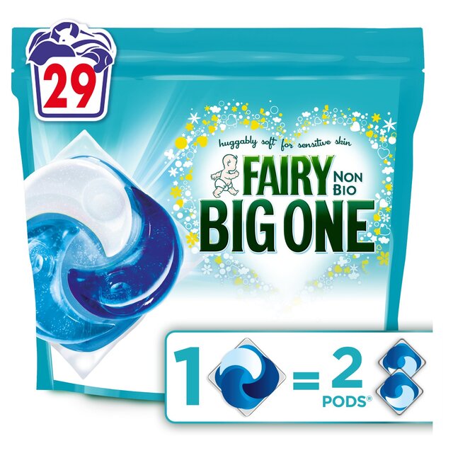 Fairy Non Bio Big One Washing Liquid Pods