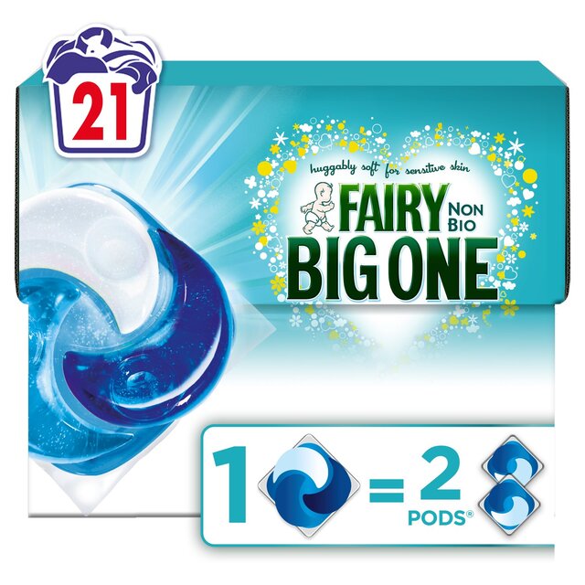 Fairy Non Bio Big One Washing Liquid Pods 21 washes