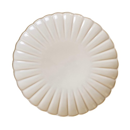 M&S Scallop Side Plate, Natural
