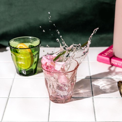 Duralex Picardie Pink Glass Tumbler Set 250ml thumbnail 6