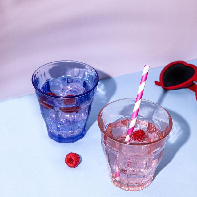 Duralex Picardie Pink Glass Tumbler Set 250ml thumbnail 4