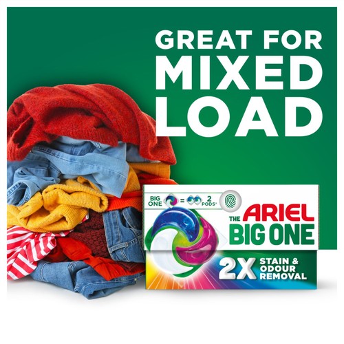 Ariel The Big One Colour Washing Liquid Pods 21 washes thumbnail 5
