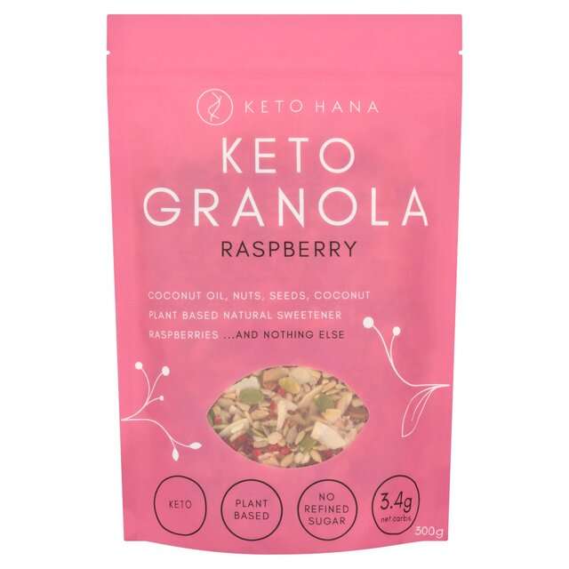 Keto Hana Raspberry Granola