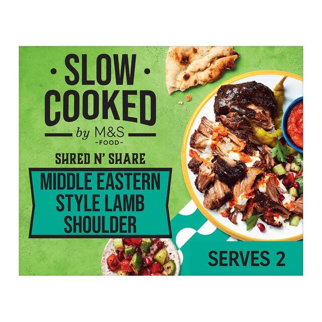 M&S Slow Cooked Middle Eastern Style Lamb Shoulder