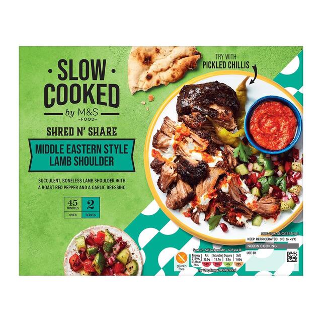 M&S Slow Cooked Middle Eastern Style Lamb Shoulder thumbnail 2