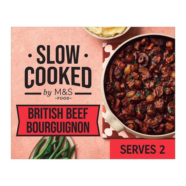 M&S Slow Cooked Beef Bourguignon