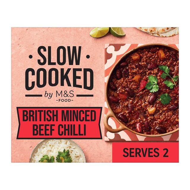 M&S Slow Cooked Minced Beef Chilli