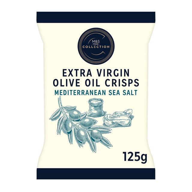 M&S Collection Extra Virgin Olive Oil with Sea Salt Crisps