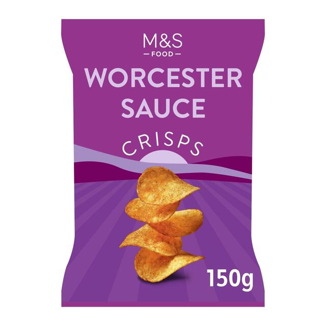 M&S Worcester Sauce Crisps