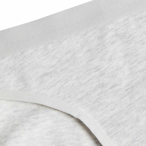 M&S Girls Cotton Stretch Knickers, 3 Pack, 6-7 Years, White Mix thumbnail 2
