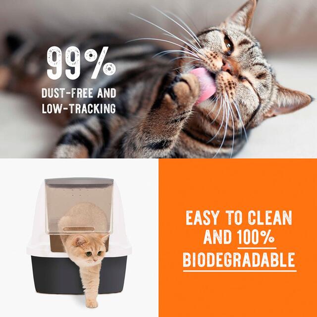 Catit Go Natural Pea Husk Litter, Lavender thumbnail 3