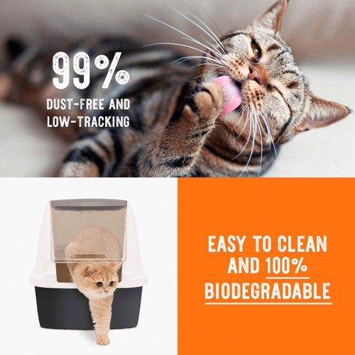Catit Go Natural Pea Husk Litter, Vanilla thumbnail 3