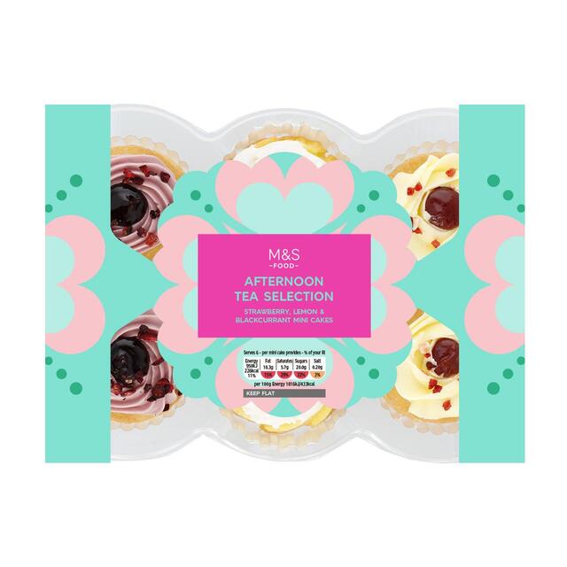 M&S Afternoon Tea Mini Cake Selection thumbnail 2