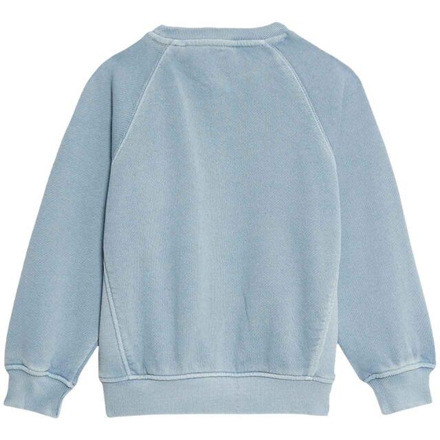 M&S Washed Sweat, 2-3 Years, Blue thumbnail 2