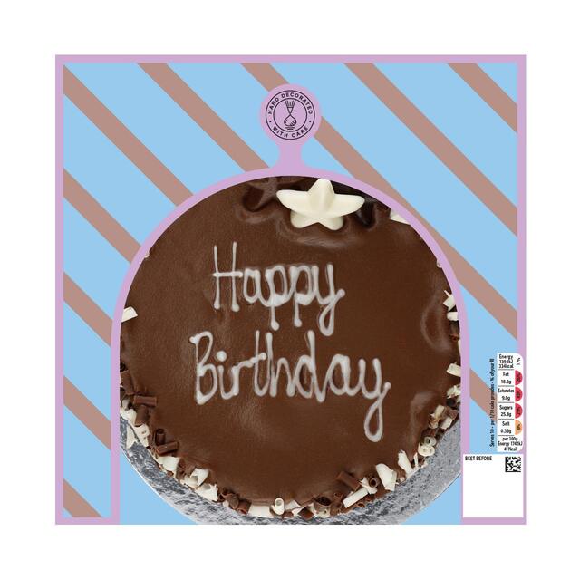 M&S Extremely Chocolatey Birthday Cake