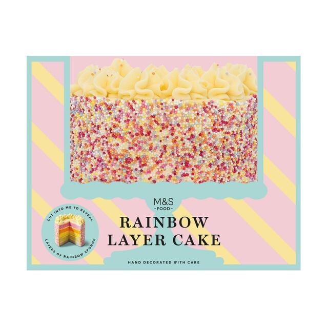 M&S Rainbow Layer Cake thumbnail 2