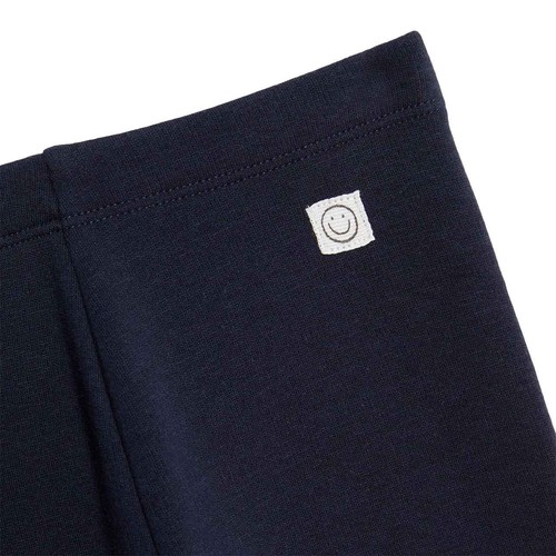 M&S Fleece Back Legging, 0-3 Months, Navy thumbnail 3