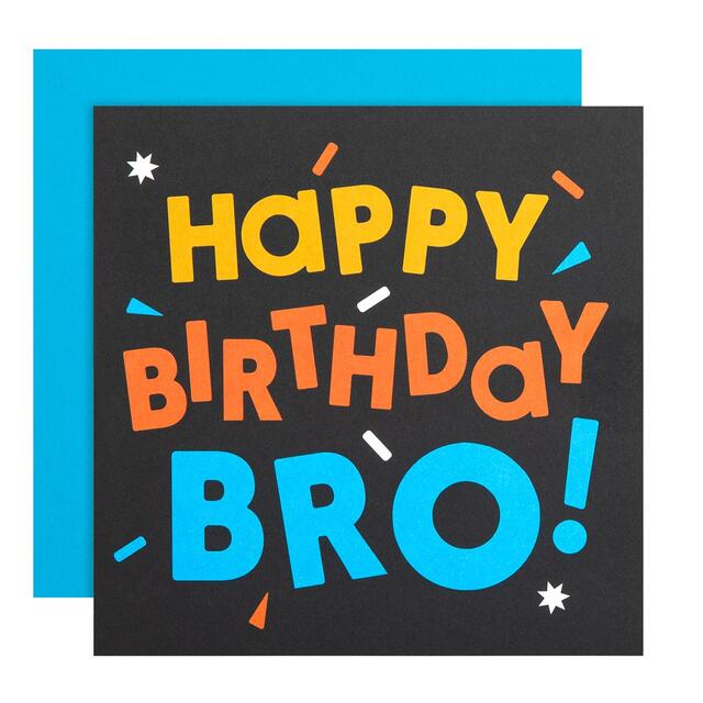 M&S Brother Birthday Card
