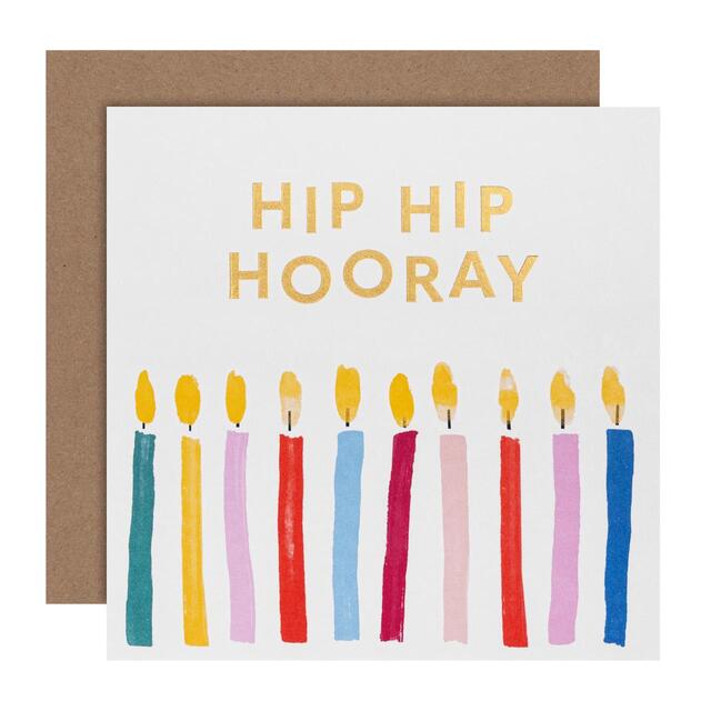 M&S Hip Hip Hooray Card