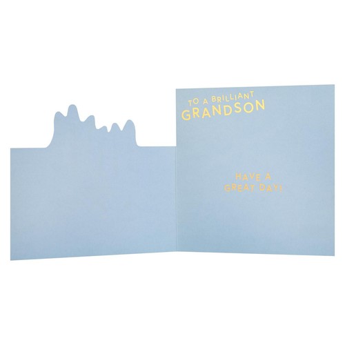 M&S Grandson Cake Birthday Card thumbnail 2