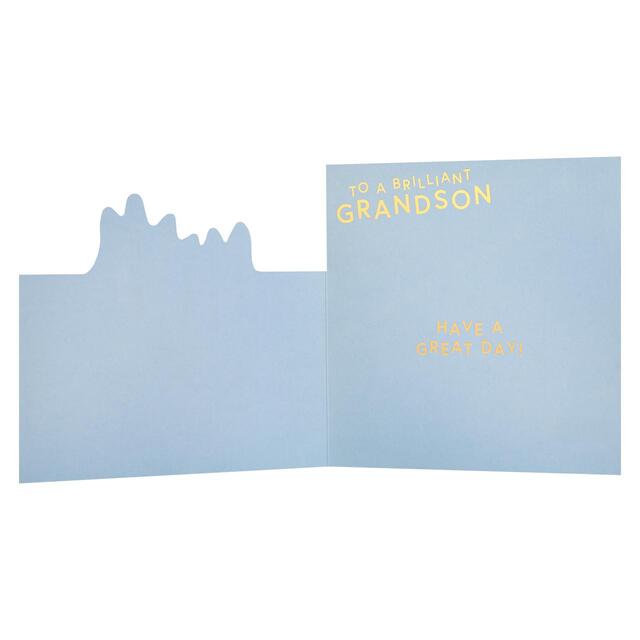 M&S Grandson Cake Birthday Card thumbnail 2