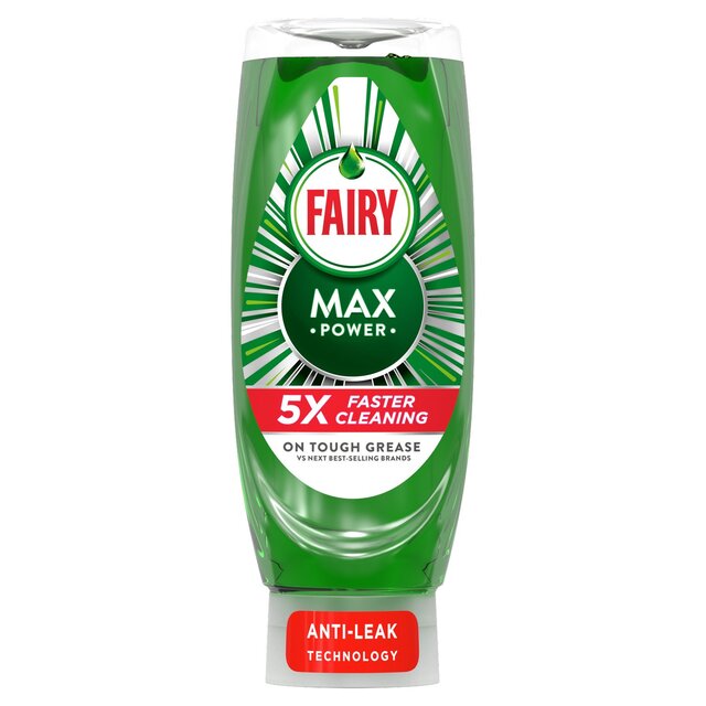 Fairy Max Power Washing Up Liquid Original thumbnail 2