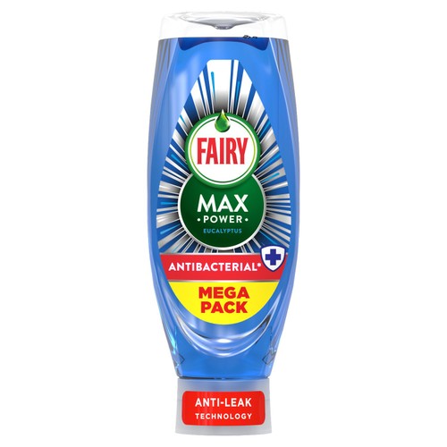 Fairy Max Power Washing Up Liquid Antibac thumbnail 2