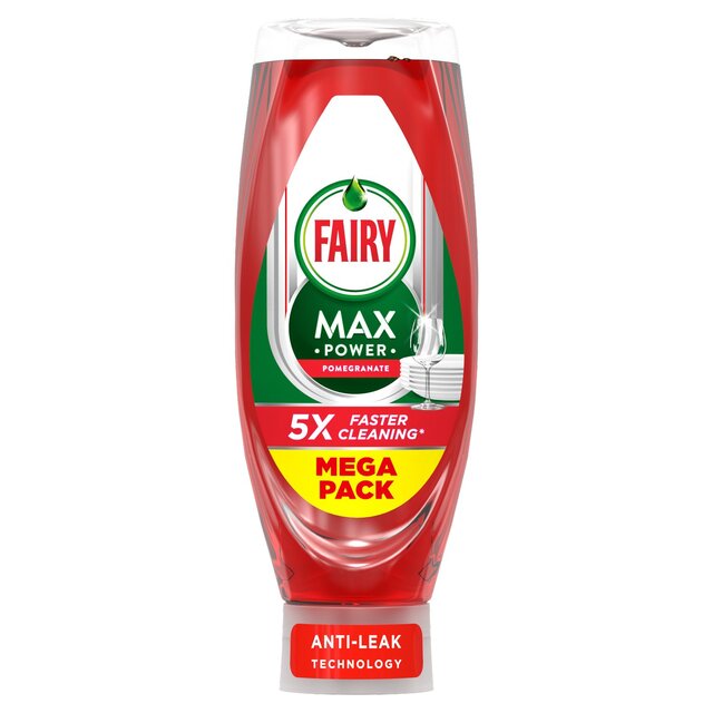Fairy Max Power Washing Up Liquid Pomegranate thumbnail 2
