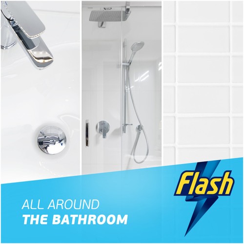 Flash Spray.Wipe.Done. Bathroom Antibac Cleaning Spray White Blossom 800ML thumbnail 7