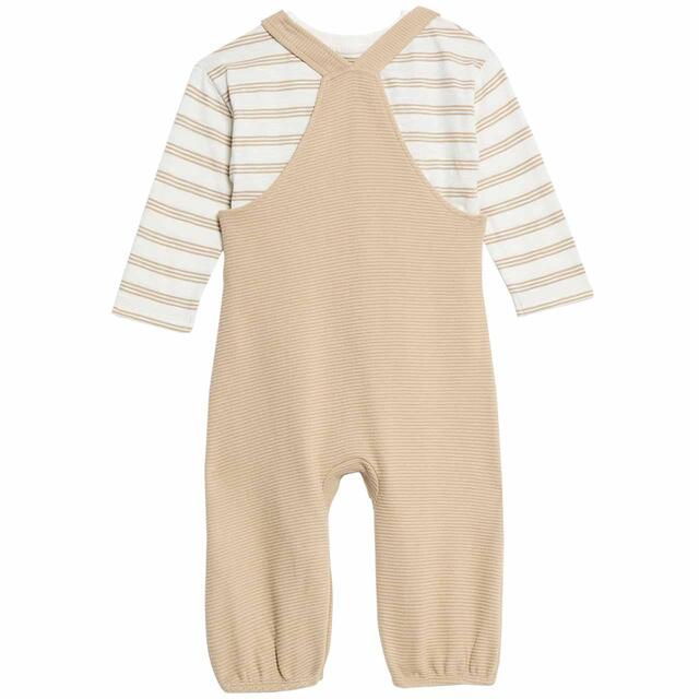 M&S Dungaree, 2-3 Years, Brown thumbnail 2