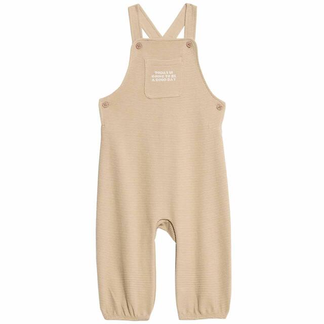 M&S Dungaree, 2-3 Years, Brown thumbnail 3
