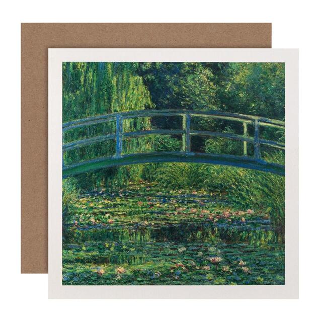 M&S Waterlillies Blank Card