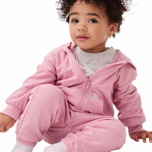 M&S Alfie Jogger, 0-3 Months, Pink thumbnail 3