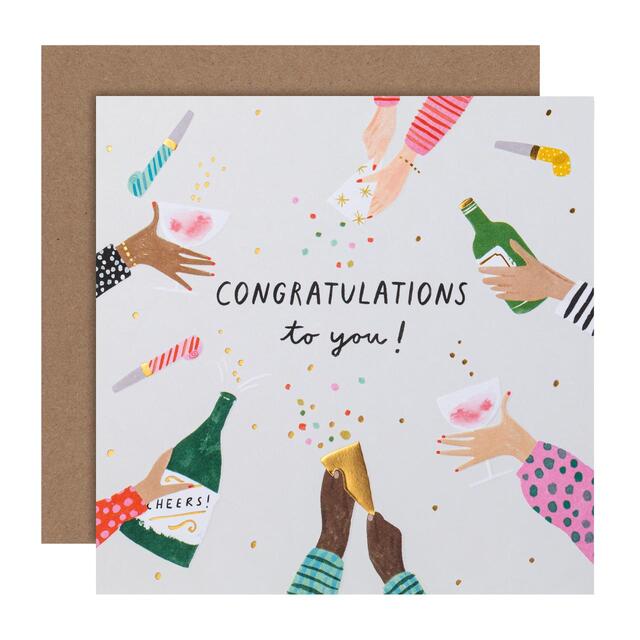 M&S Congratulations Card