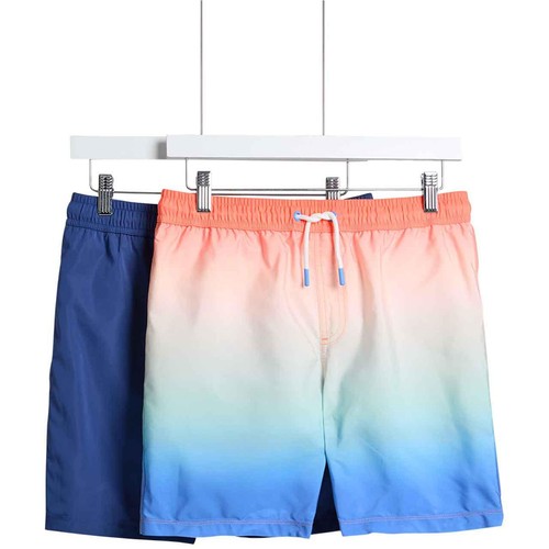 M&S 2 Pack Ombre Short 7-8 Years, Blue