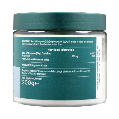 Holland & Barrett Magnesium 375mg Powder  thumbnail 2