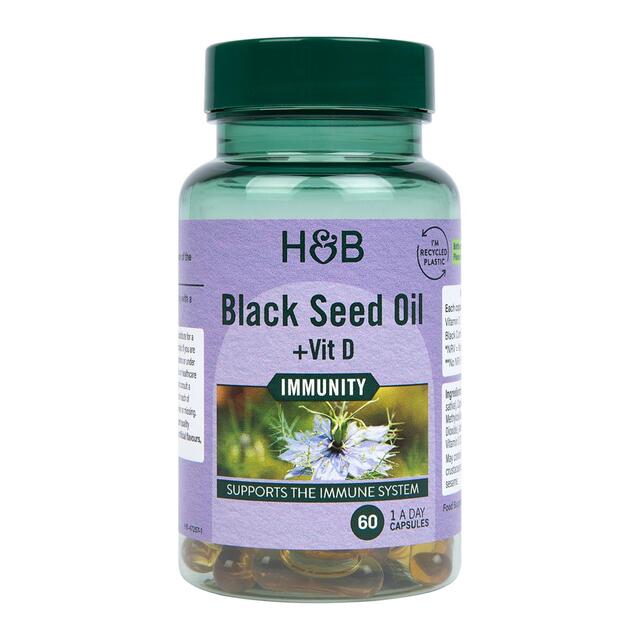 Holland & Barrett Black Seed Oil & Vitamin D