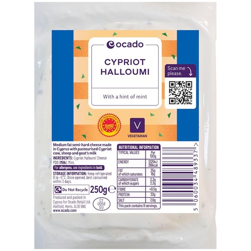 Ocado Cypriot Halloumi thumbnail 2