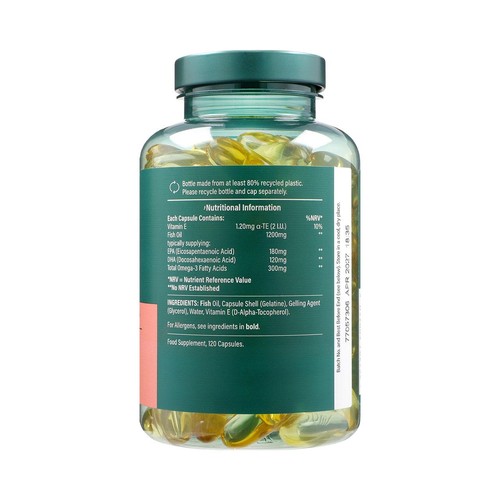 Holland & Barrett Omega 3 Fish Oil 1200mg  thumbnail 2